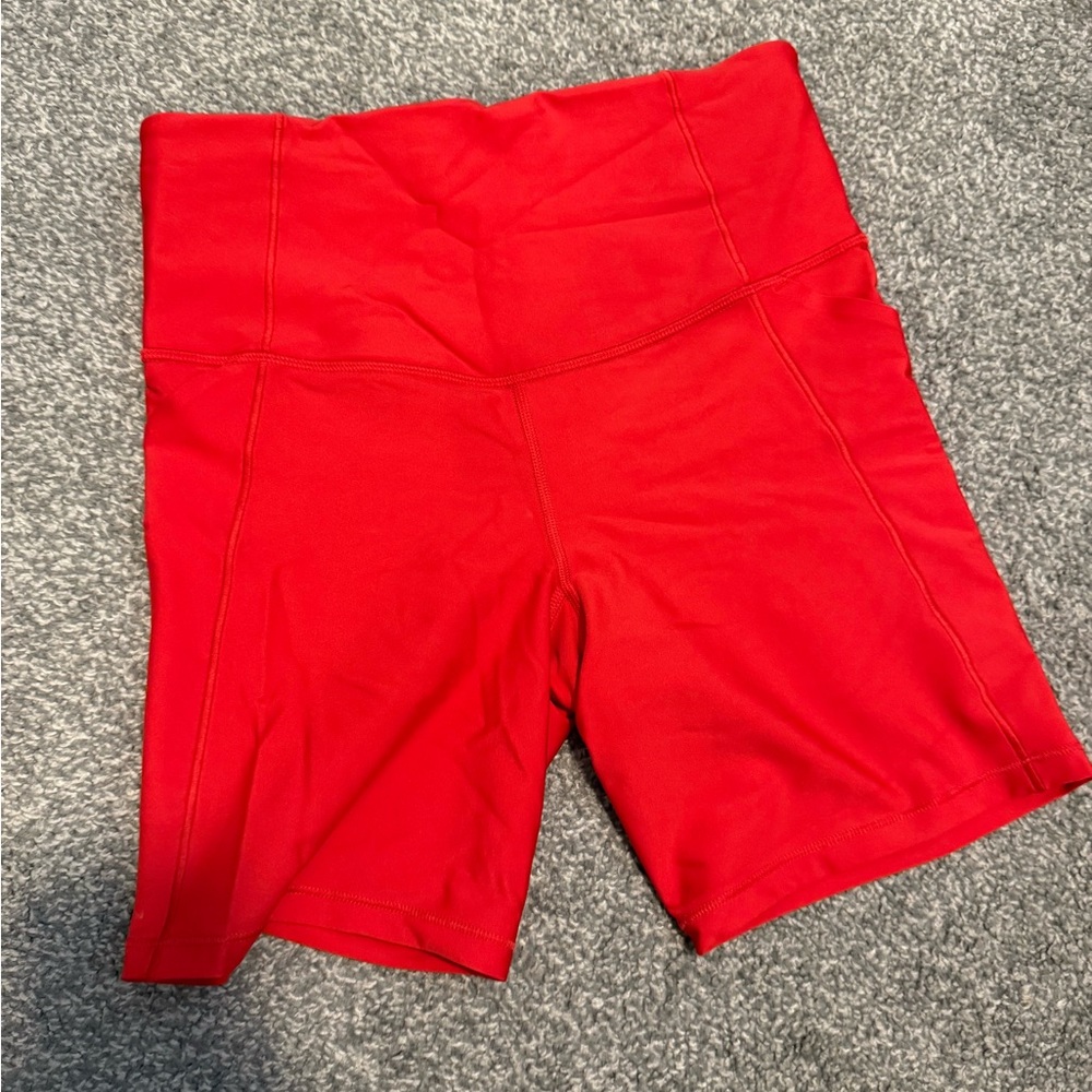 All in motion Red Women's biker Shorts